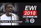 Convention 2018 EWI RENDITION SONG By Pastor E.A Adeboye (Jesu Gba Mi La}