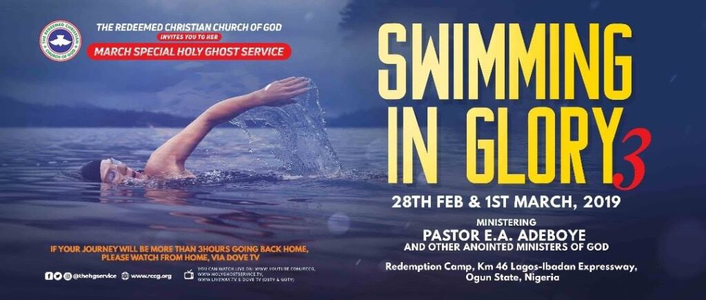Watch RCCG March 2019 Special Holy Ghost Service  LIVE VIDEO (DAY 2)