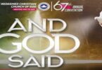 RCCG Convention 2019